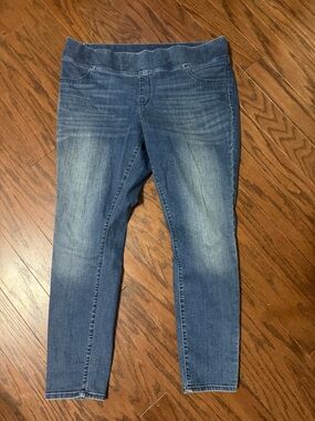 Isabel Maternity Women's Blue Pull-On Skinny Jeans jeggings